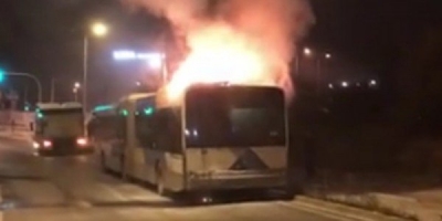 Πυρκαγιά σε λεωφορείο του