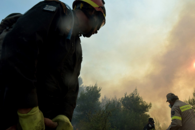 Ηράκλειο: Φωτιά σε αγροτική