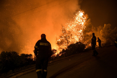 Φωτιά στην Εύβοια: Έσβησε