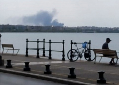 Θεσσαλονίκη: Καίγεται